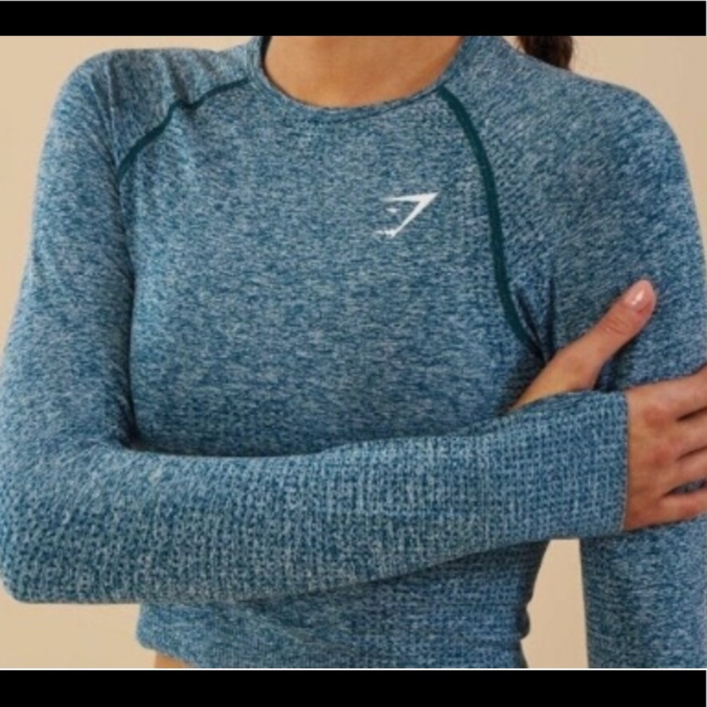 Gymshark Vital Seamless Long Sleeve Crop